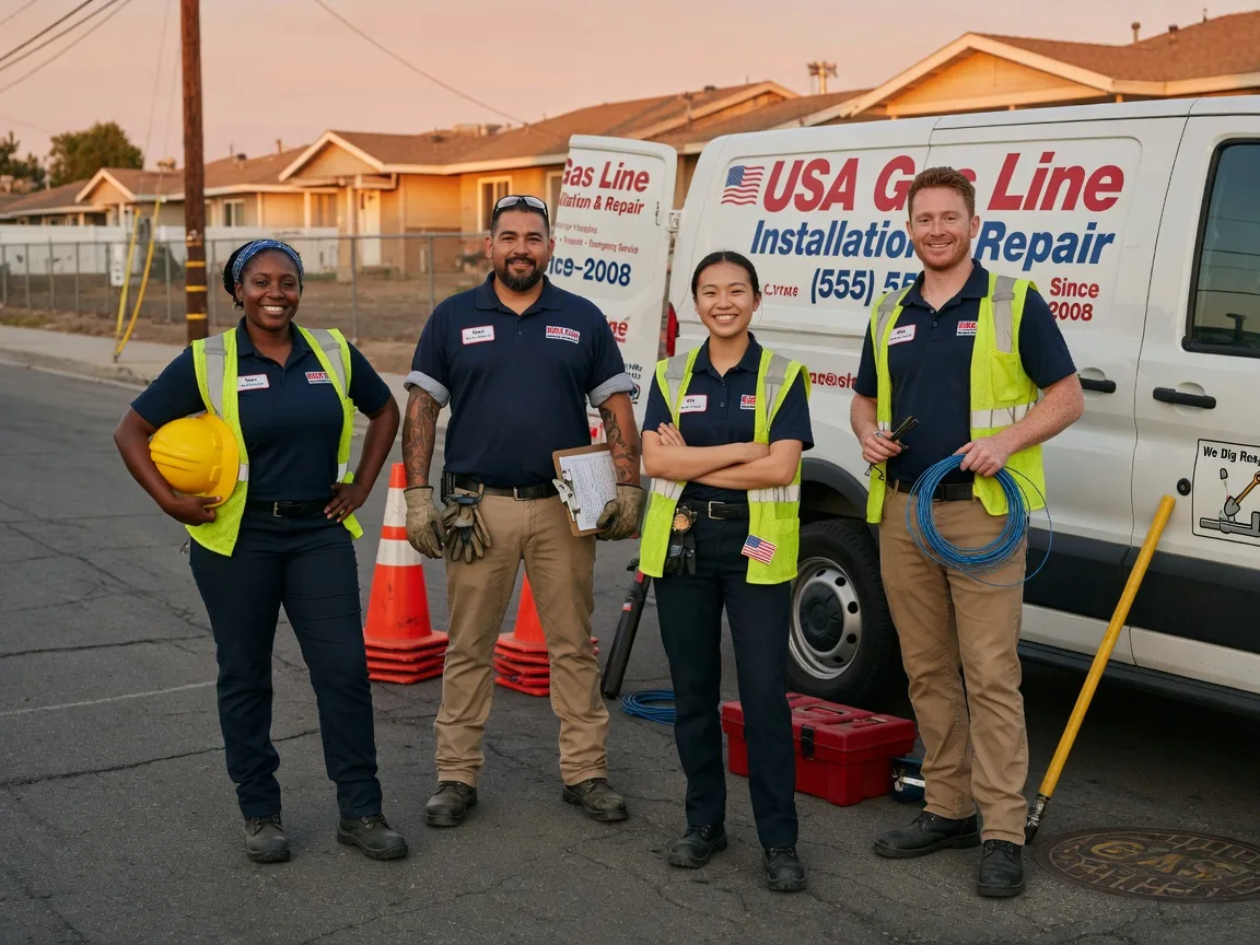 Gas Line Installation company in Cumberland, IA